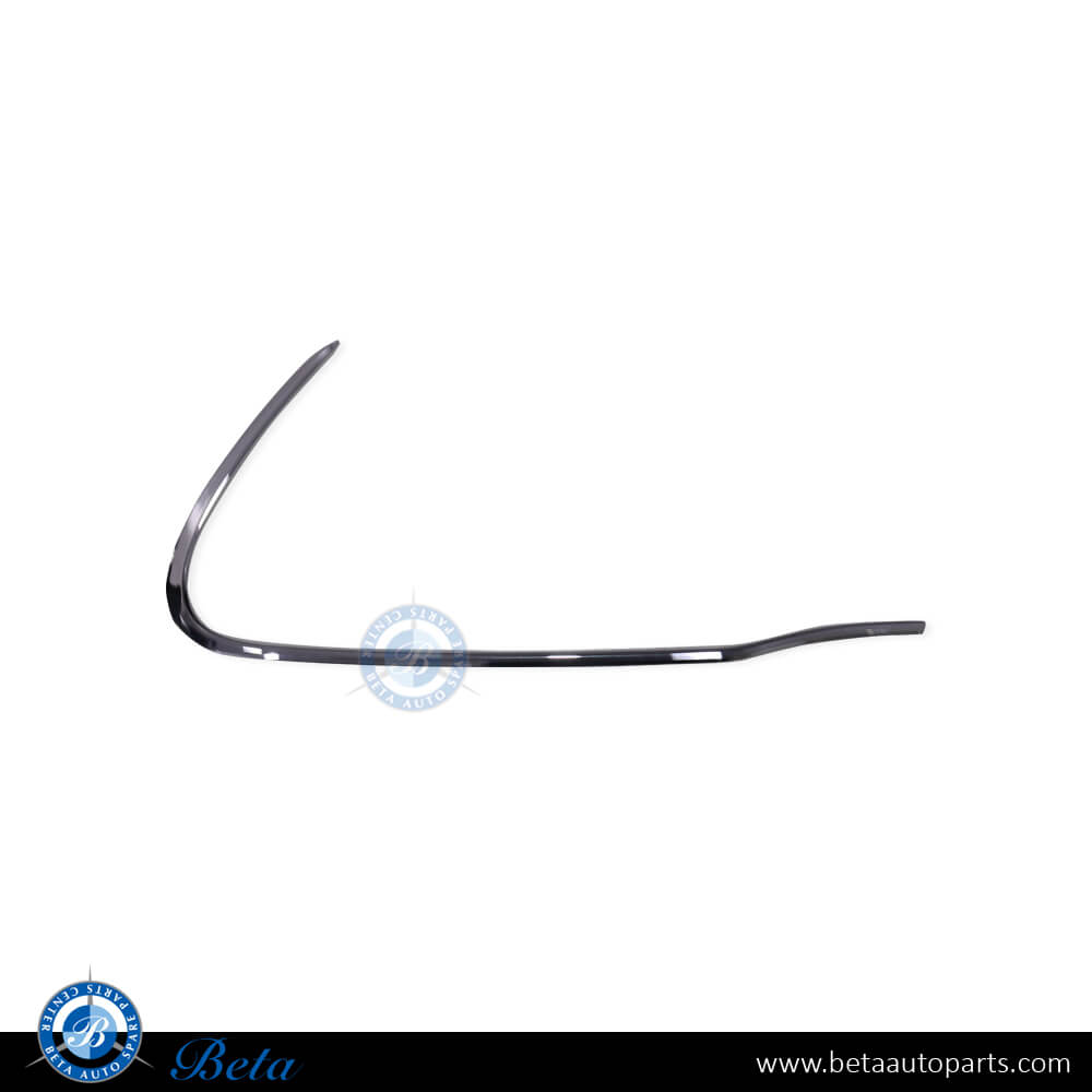 Right Side Front Bumper Lower Chrome Moulding AMG Silver Color for Mercedes S-Class W223 2021-Up models, Part Number 2238852002 Right Side Front Bumper Lower Chrome Moulding AMG Silver Color for Mercedes S-Class W223 2021-Up models, Part Number 2238852002